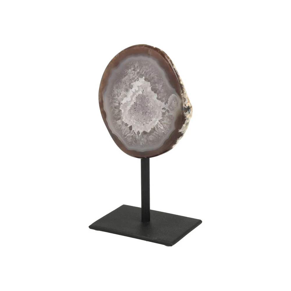Agaat Geode op standaard - 8 - Image 2