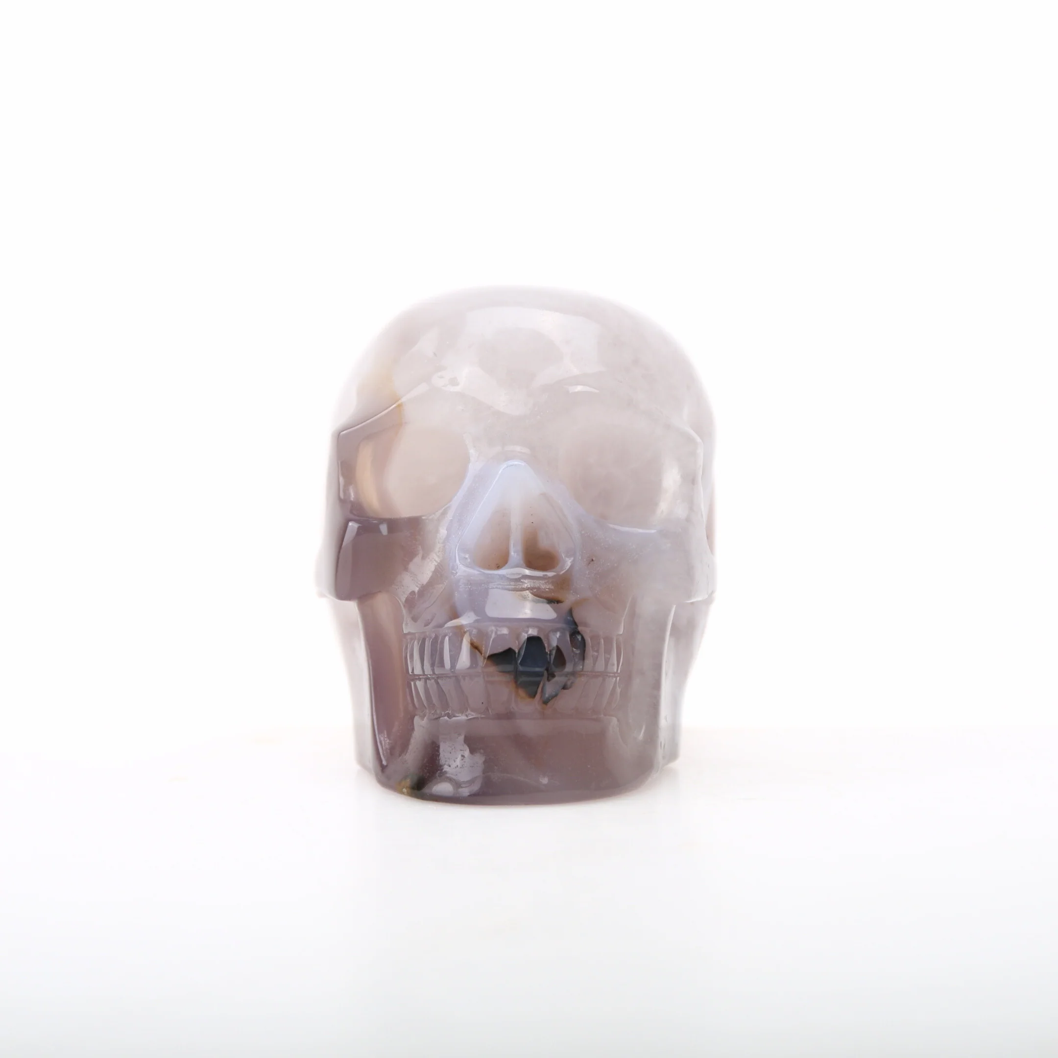 Agaat Geode Skull 2 - Image 3