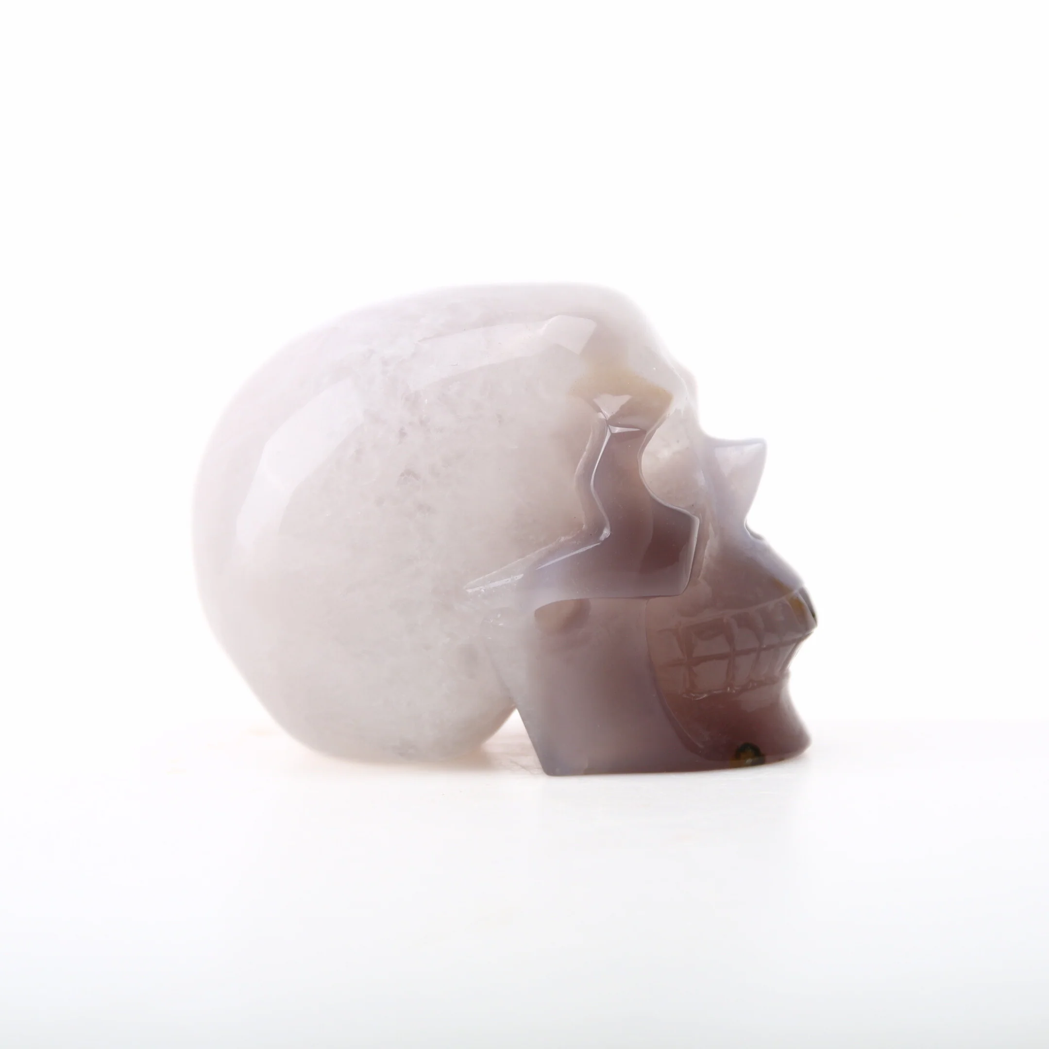 Agaat Geode Skull 2 - Image 4