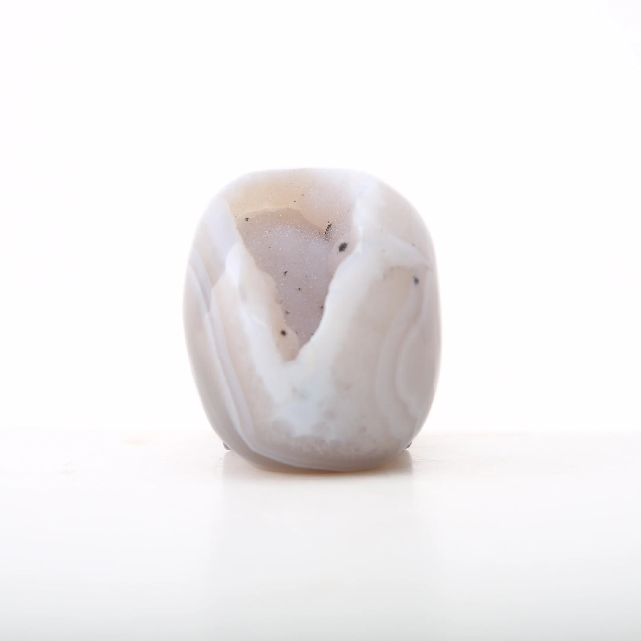 Agaat Geode Skull 3 - Image 3