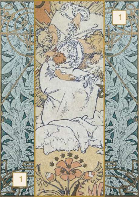 Alfons Maria Mucha Oracle Cards - Image 2