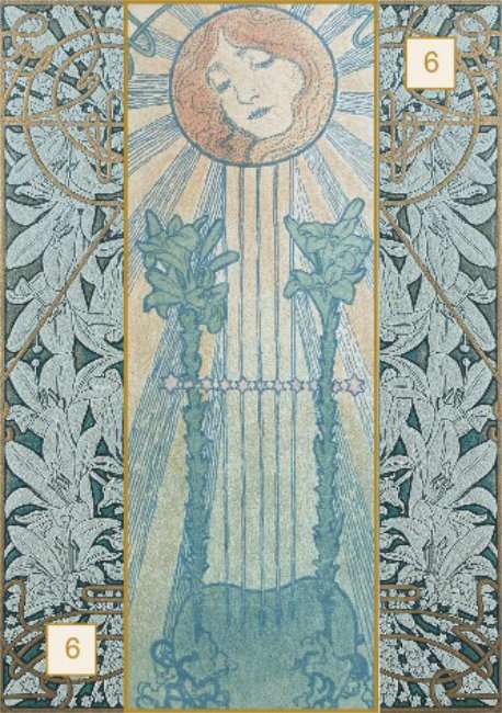Alfons Maria Mucha Oracle Cards - Image 3