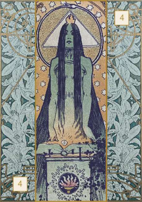 Alfons Maria Mucha Oracle Cards - Image 4