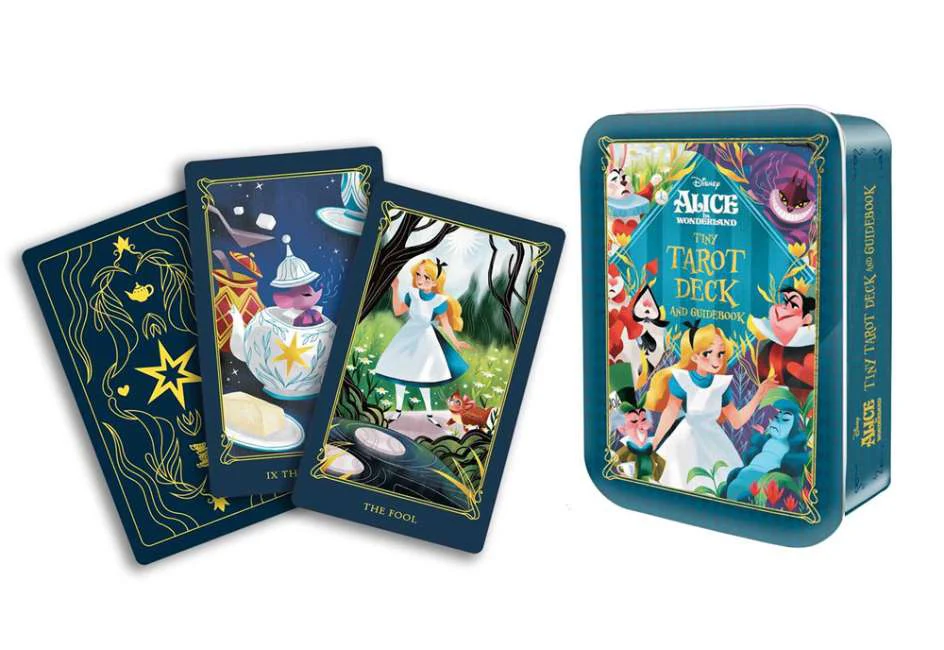 Alice in Wonderland Tiny Tarot Deck - Image 2