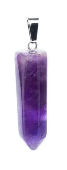 Amethist hanger facet -- 3.2 cm; 4.5g - Image 2