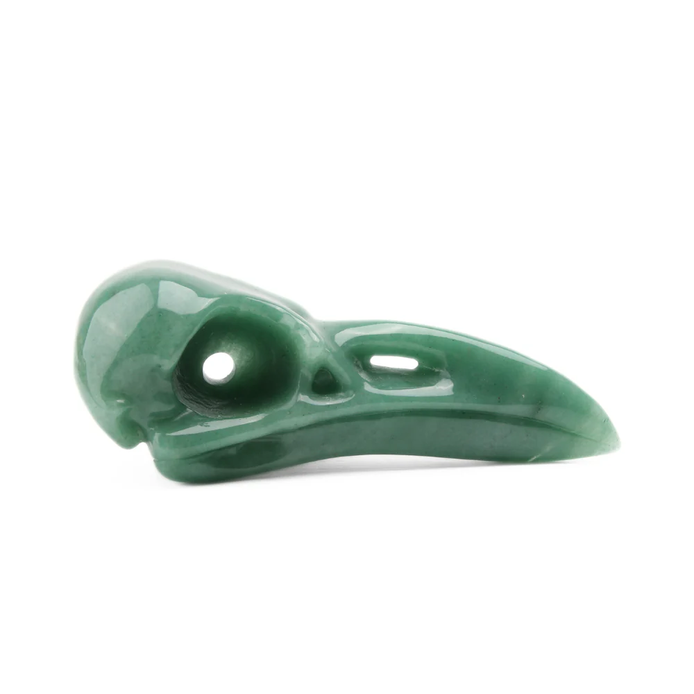 Aventurijn Raven Skull (groot) - 1 - Image 2