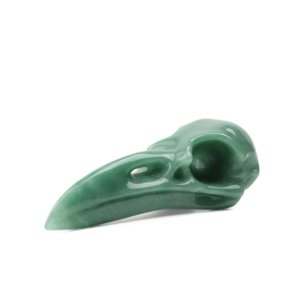 Aventurijn Raven Skull (groot) - 1 - Image 3