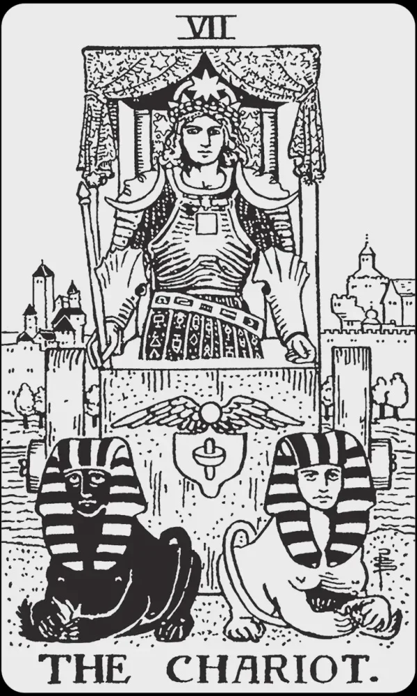 Black & White Rider-Waite® Tarot Deck - Image 3