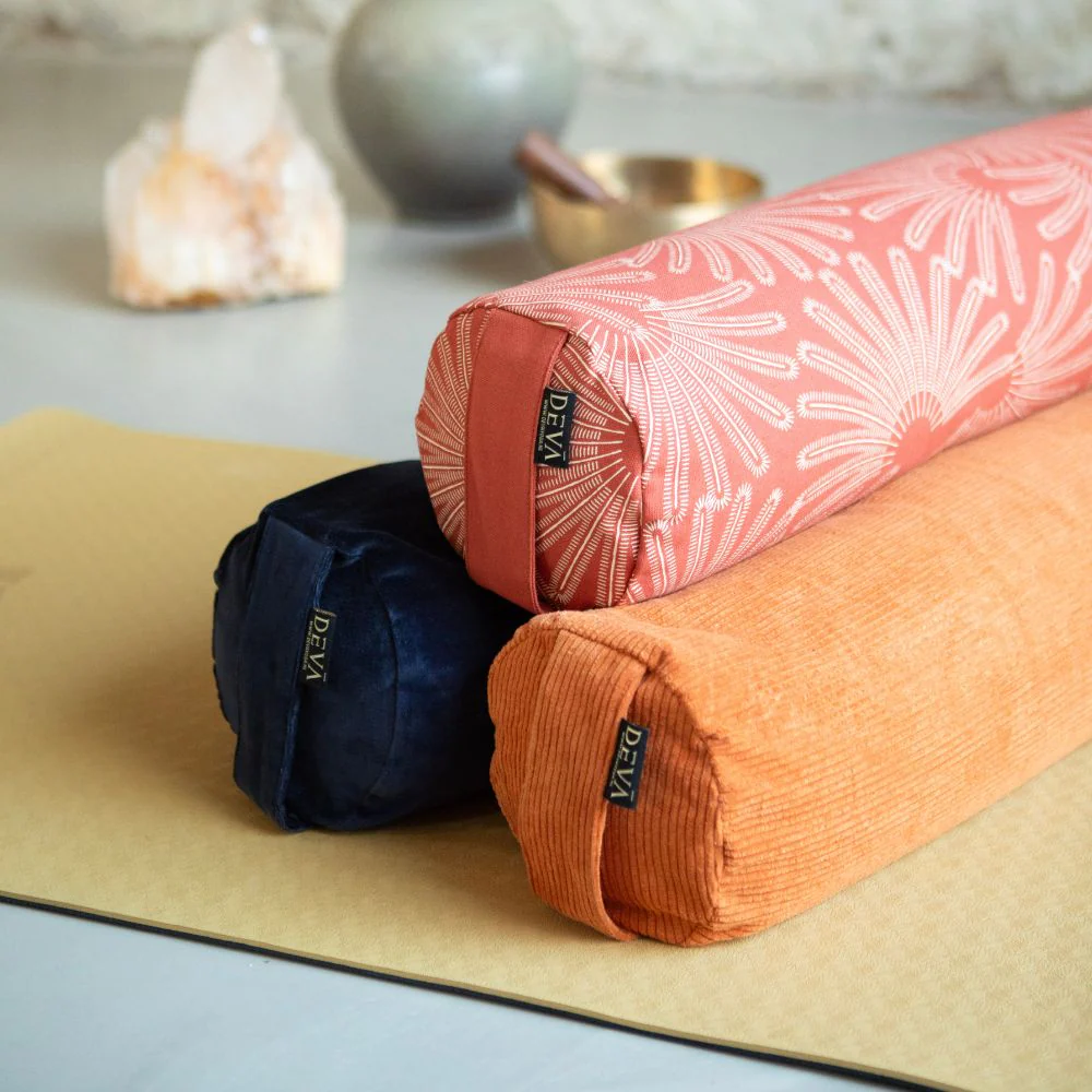 Deva Yoga - Bolster rib katoen - Terra - Image 3