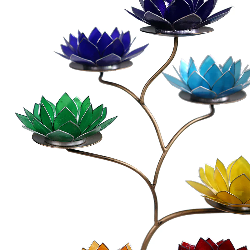 Chakra Lotus display metaal - Image 2