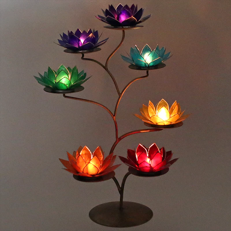 Chakra Lotus display metaal - Image 3