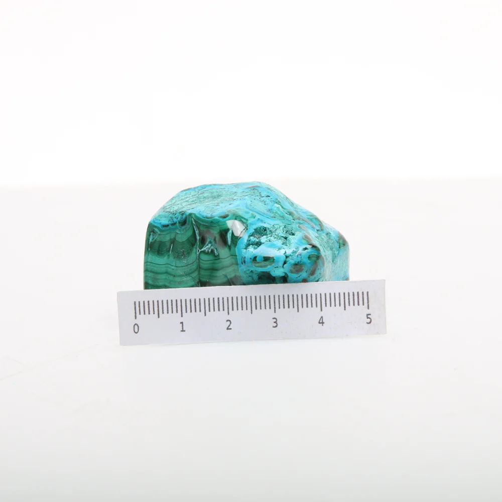 Malachiet met Chrysocolla Trommelsteen - 7 - Image 2