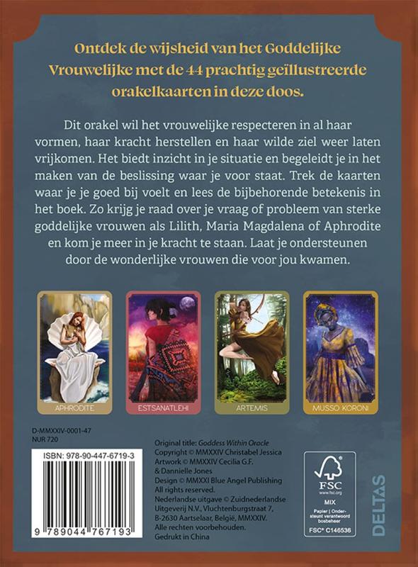 De kracht van je Innerlijke Godin - Boek en orakelkaarten - Image 2