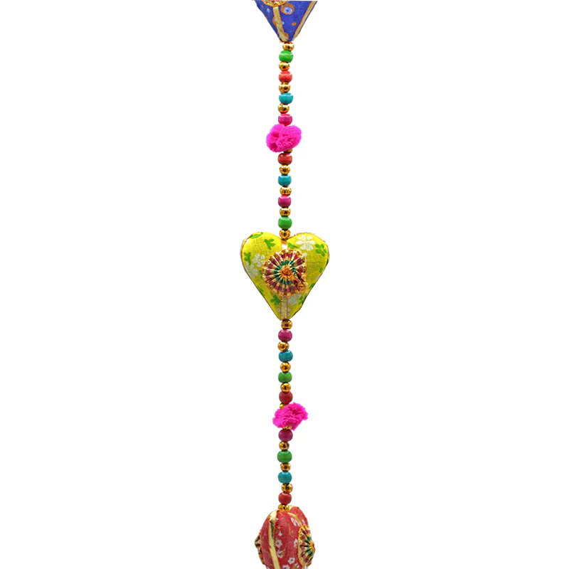 Decoratieve slinger hartjes katoen - Image 3