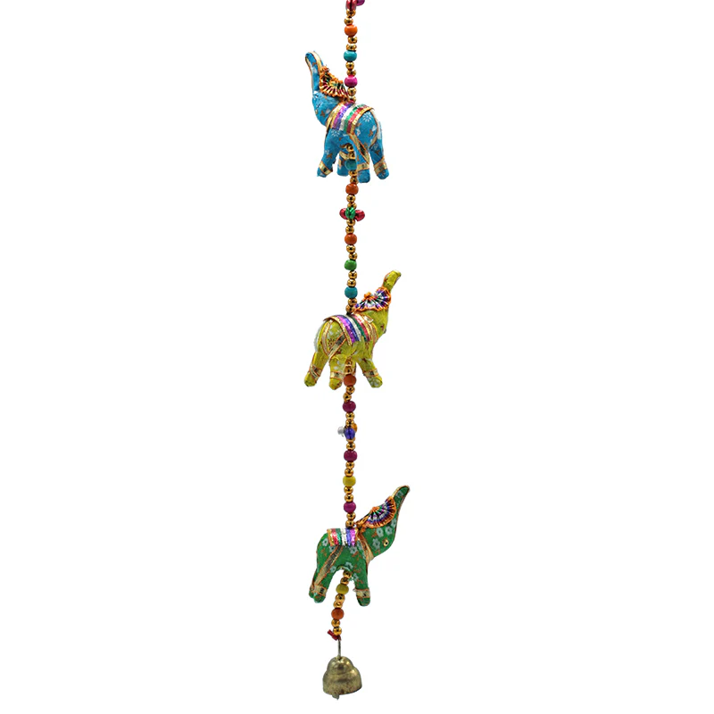 Decoratieve slinger stoffen Olifantjes - Image 3