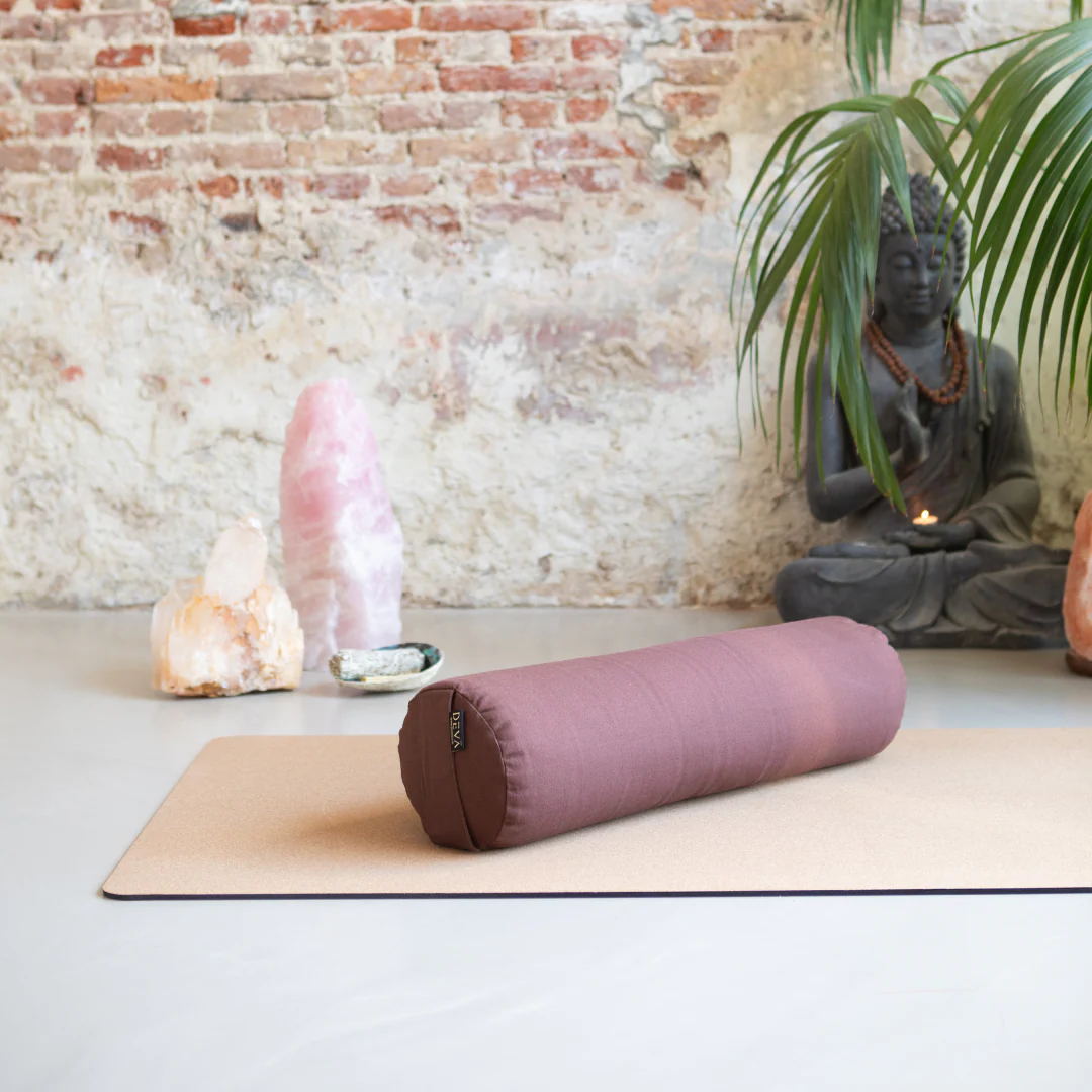 Deva Yoga - Bolster bio katoen - Dark Brown - Image 2