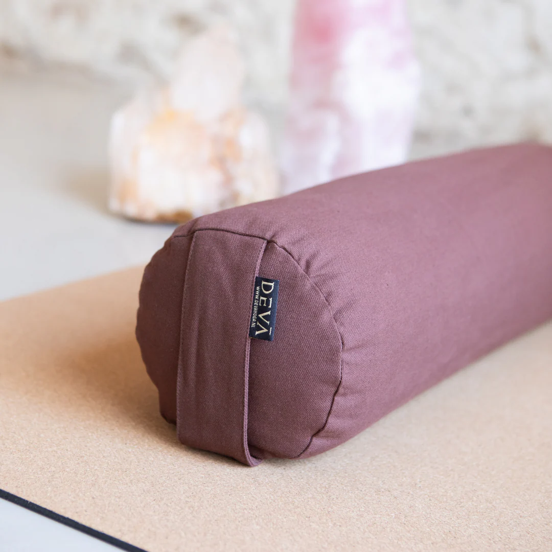 Deva Yoga - Bolster bio katoen - Dark Brown - Image 3