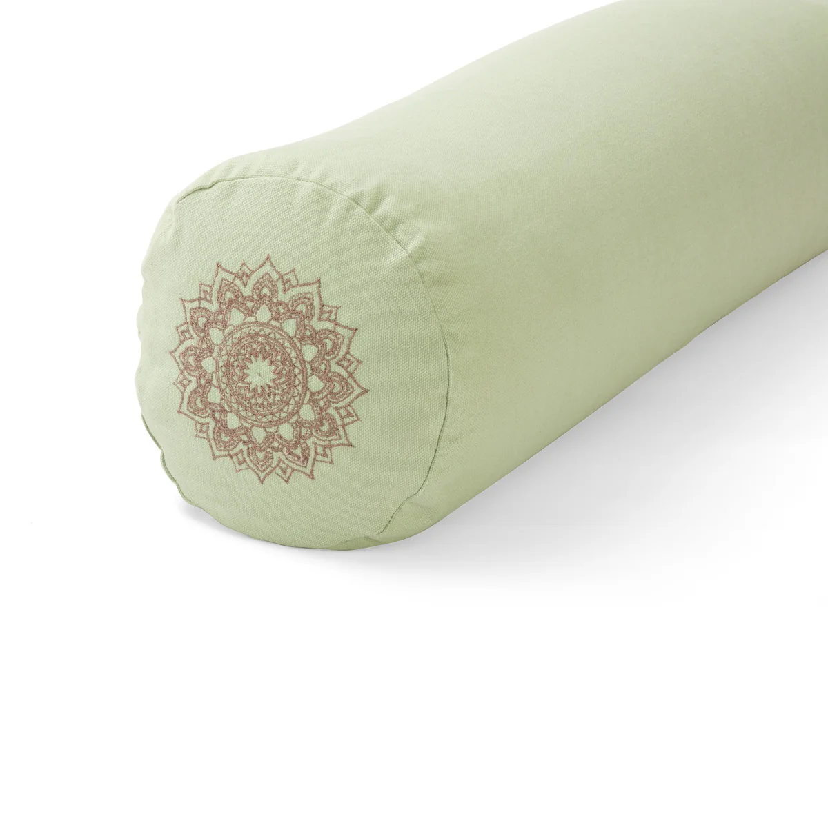 Deva Yoga - Bolster bio katoen - Light Green Mandala - Image 2