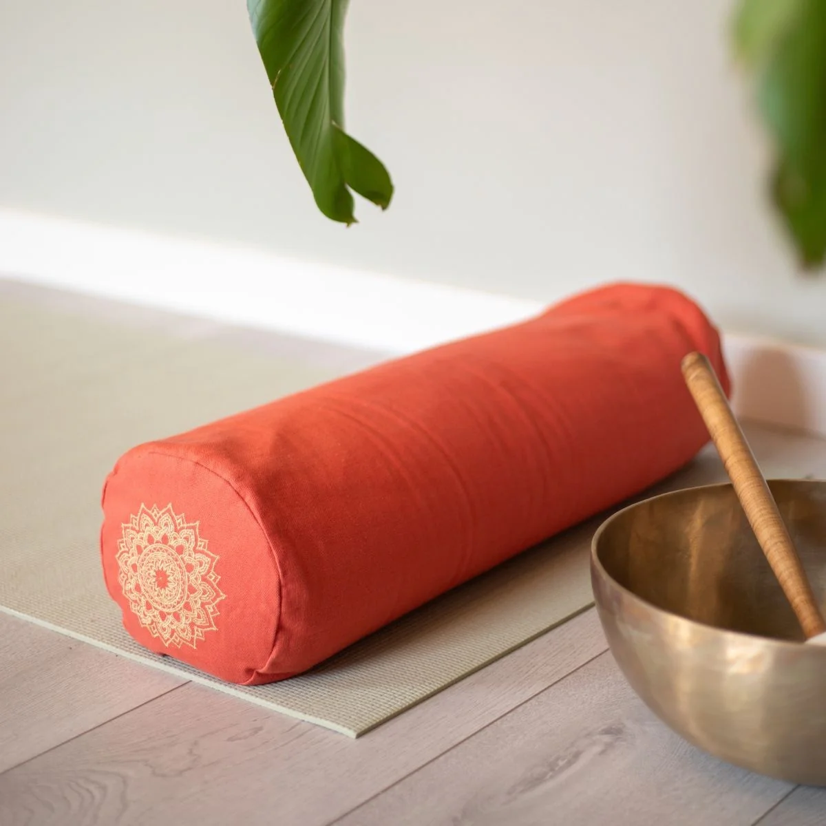 Deva Yoga - Bolster bio katoen - Light Terra Mandala - Image 3