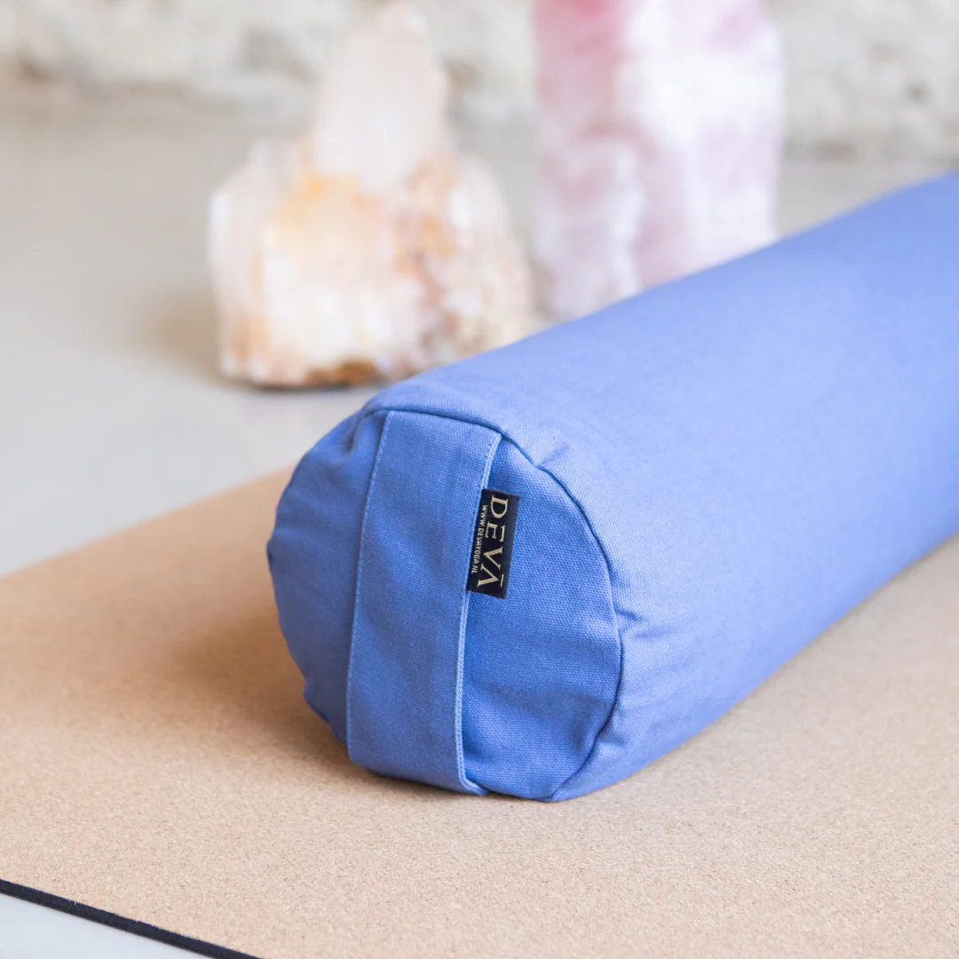 Deva Yoga - Bolster bio katoen - Sky Blue - Image 3