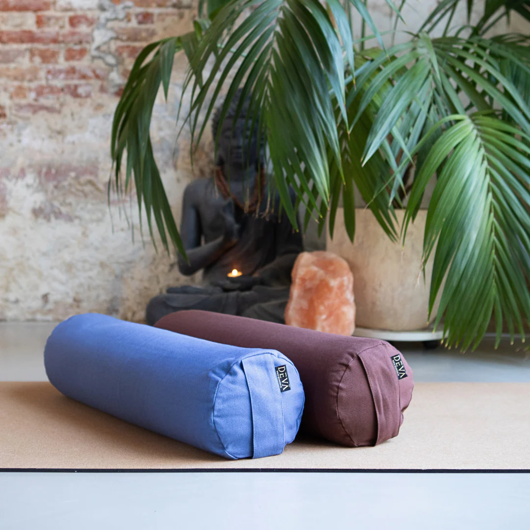 Deva Yoga - Bolster bio katoen - Dark Brown - Image 4