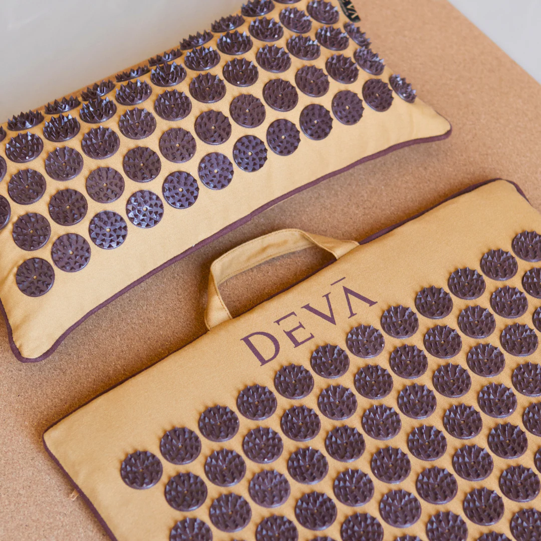 Deva Yoga - Spijkermat - Dark Yellow Mandala - Image 4