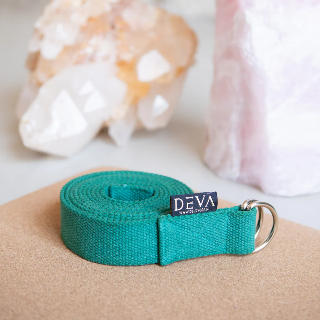 Deva Yoga - Yoga riem - Forest Green - Image 2