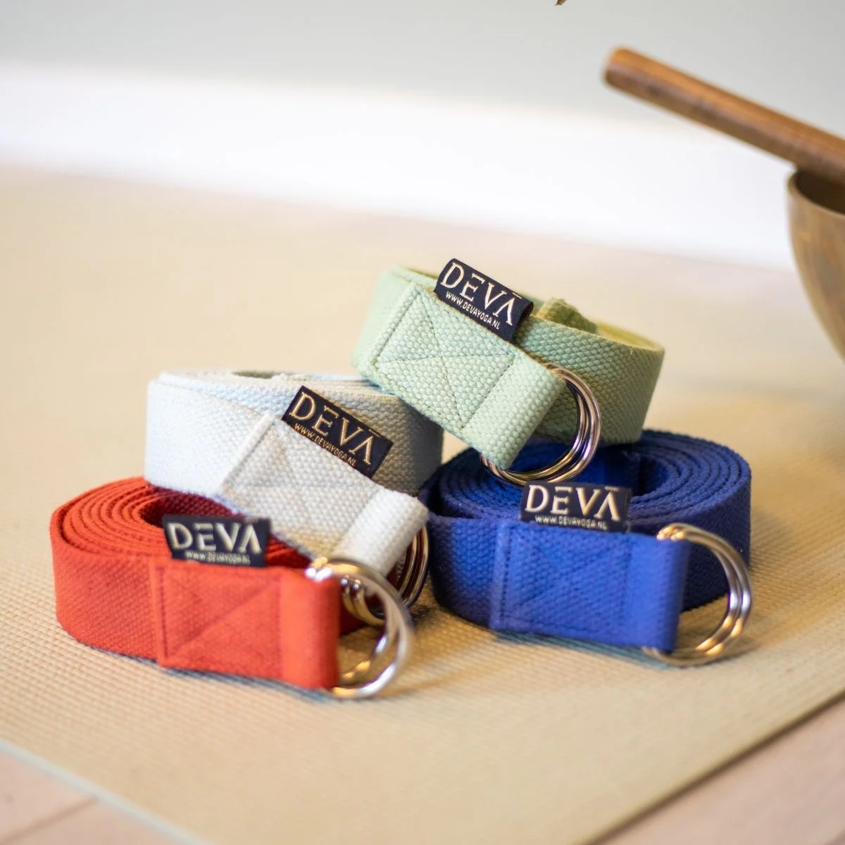 Deva Yoga - Yoga riem - Light Terra - Image 2