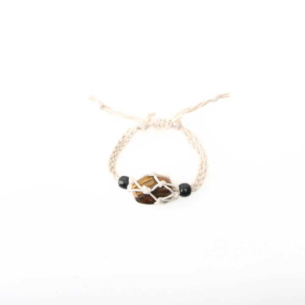 Edelsteen armband geknoopt - Image 2