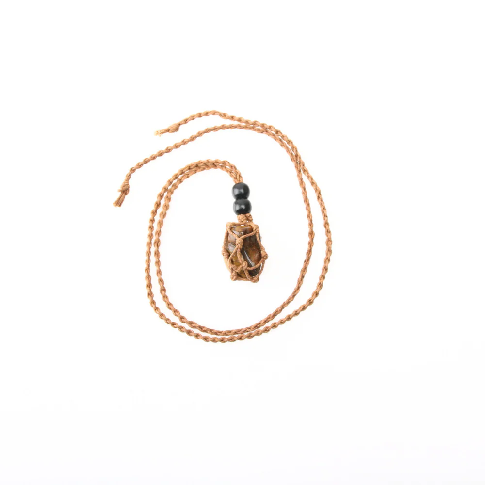 Edelsteen ketting geknoopt - Image 3