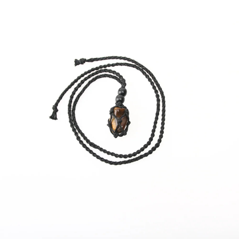 Edelsteen ketting geknoopt - Image 4