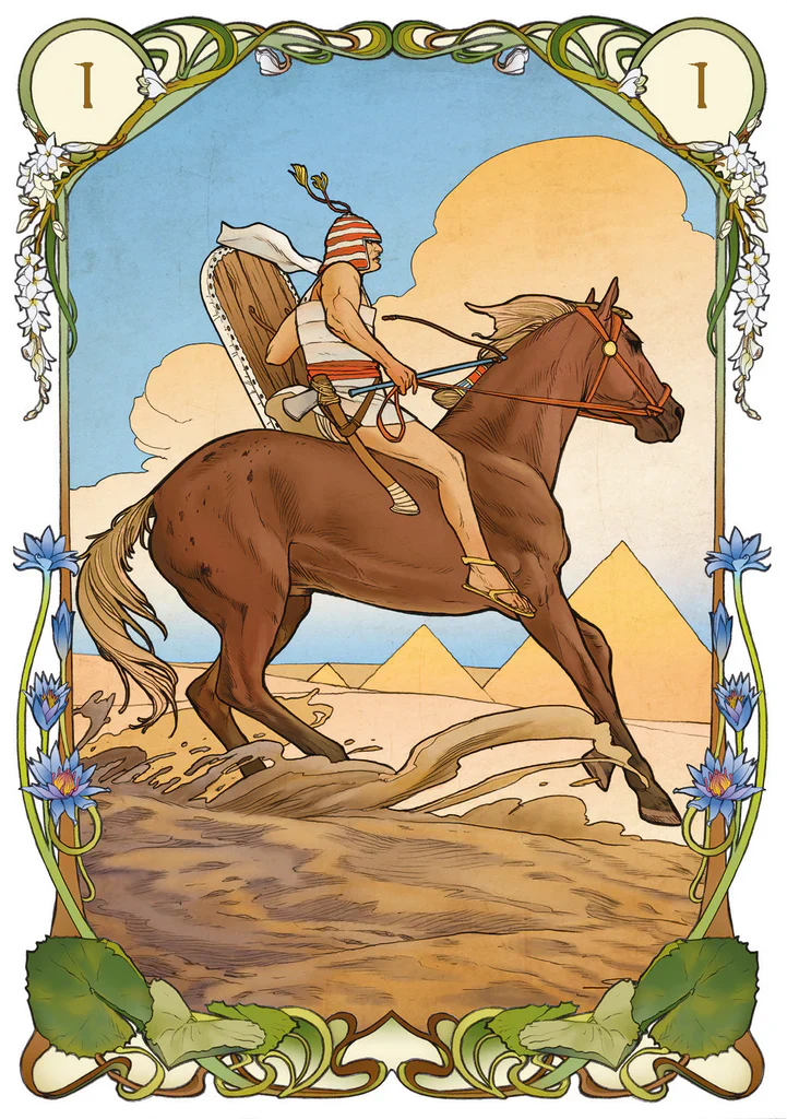 Egyptian Art Nouveau Lenormand Oracle - Image 2