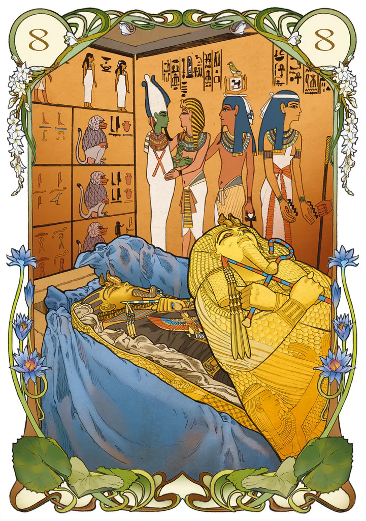 Egyptian Art Nouveau Lenormand Oracle - Image 3