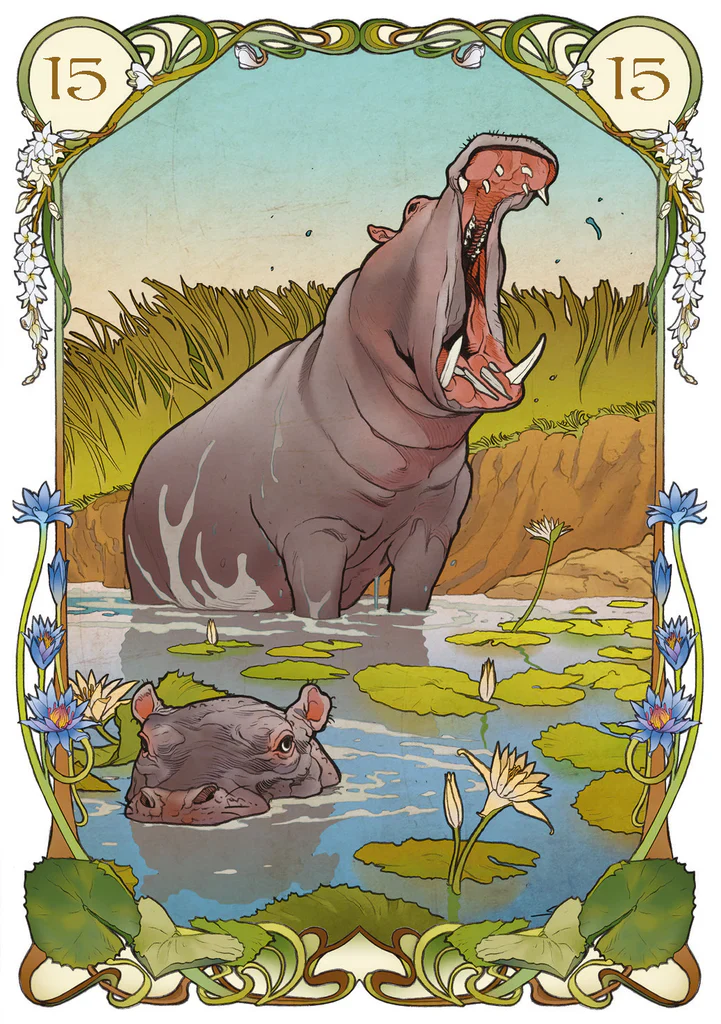 Egyptian Art Nouveau Lenormand Oracle - Image 4