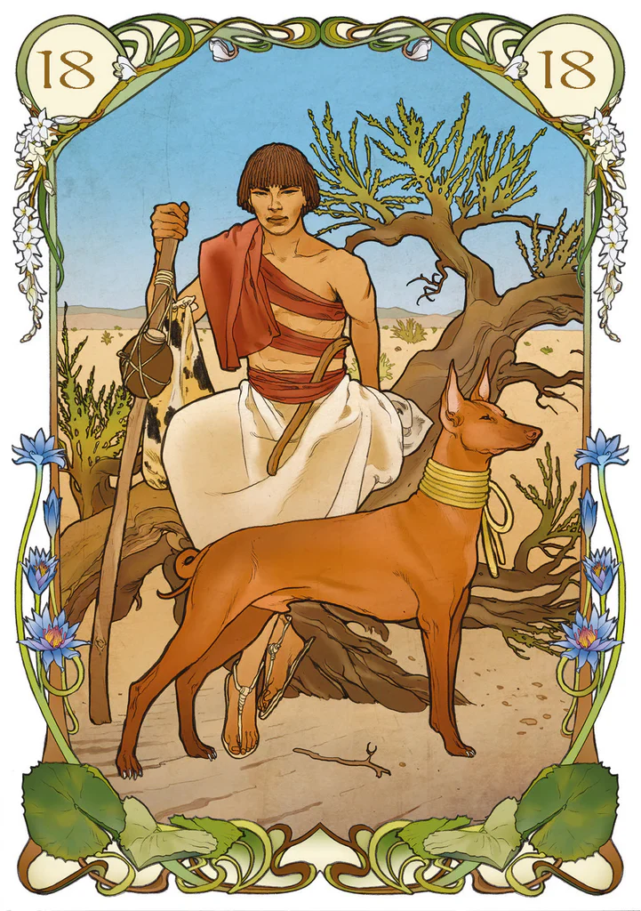 Egyptian Art Nouveau Lenormand Oracle - Image 6