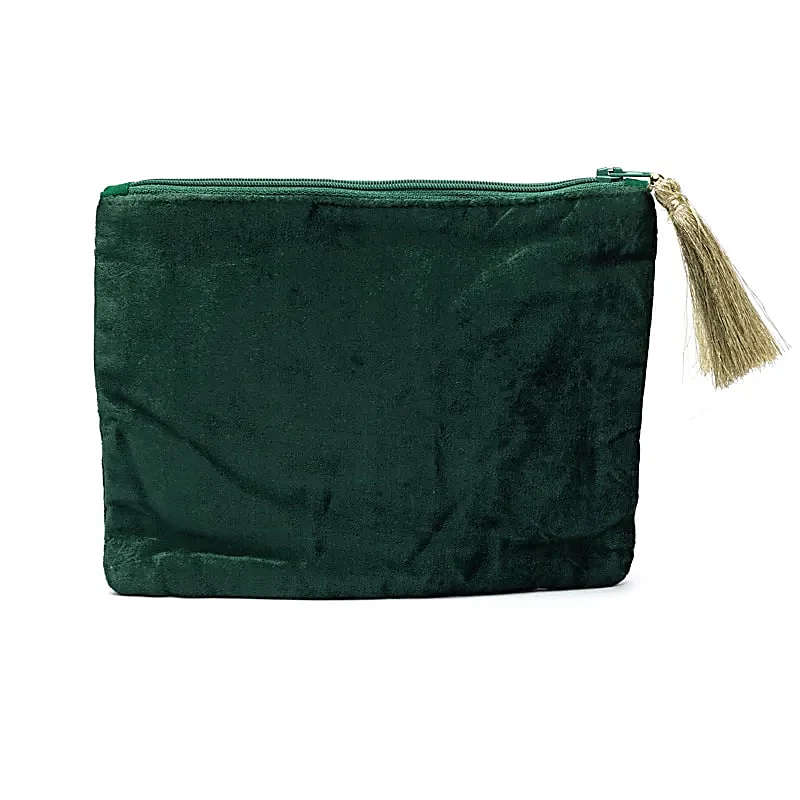 Etui fluweel groen met Levensboom en harten - Image 2