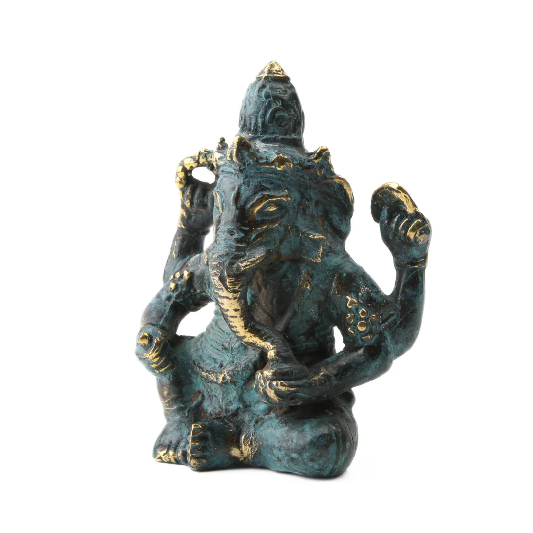 Ganesha Messing Patina - Image 2