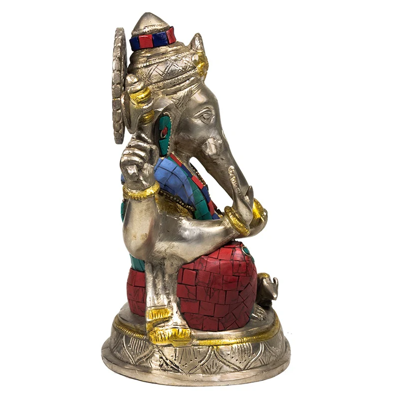 Ganesha beeld met mozaïek decoratie - Image 3