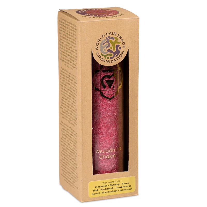 Geurkaars stearine 1e chakra 100 uur - Image 2