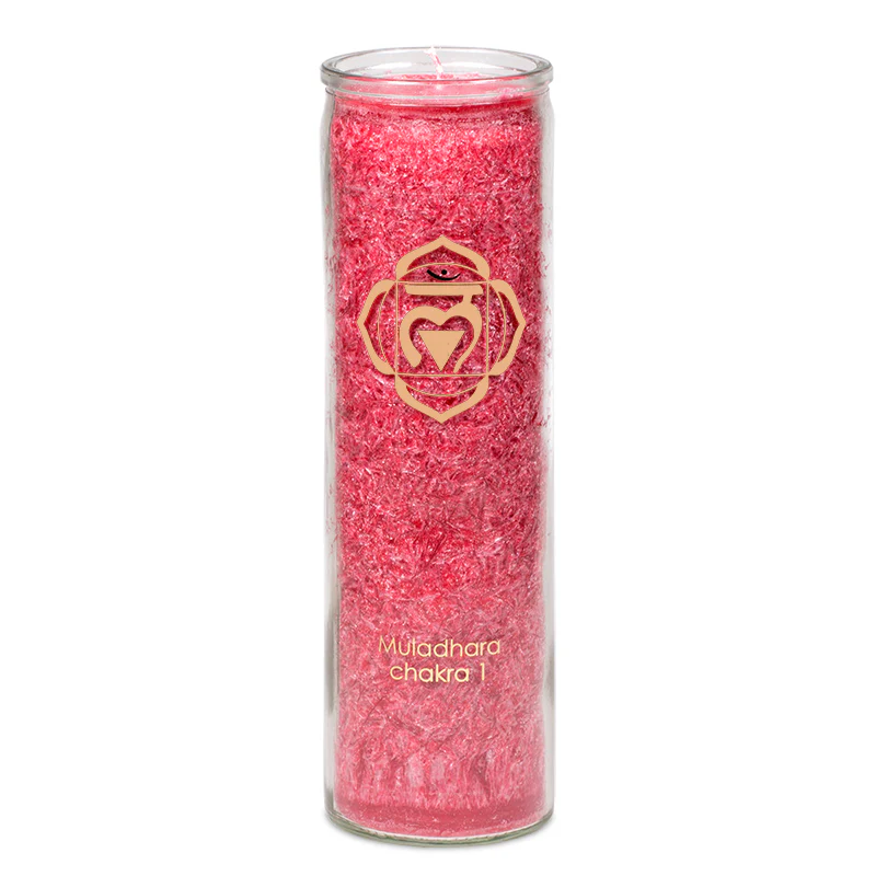 Geurkaars stearine 1e chakra 100 uur - Image 3