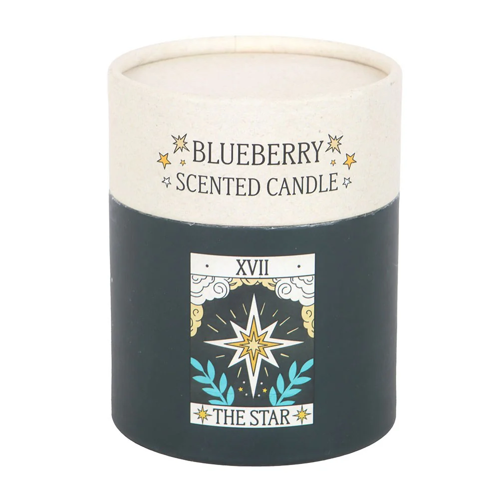 Geurkaars - The Star Vintage Tarot Blueberry - Image 2