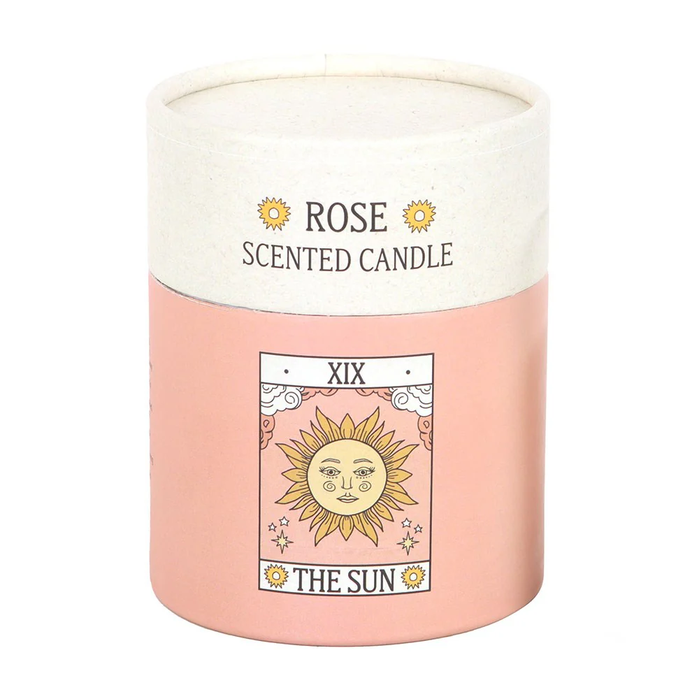 Geurkaars - The Sun Vintage Tarot Rose - Image 2