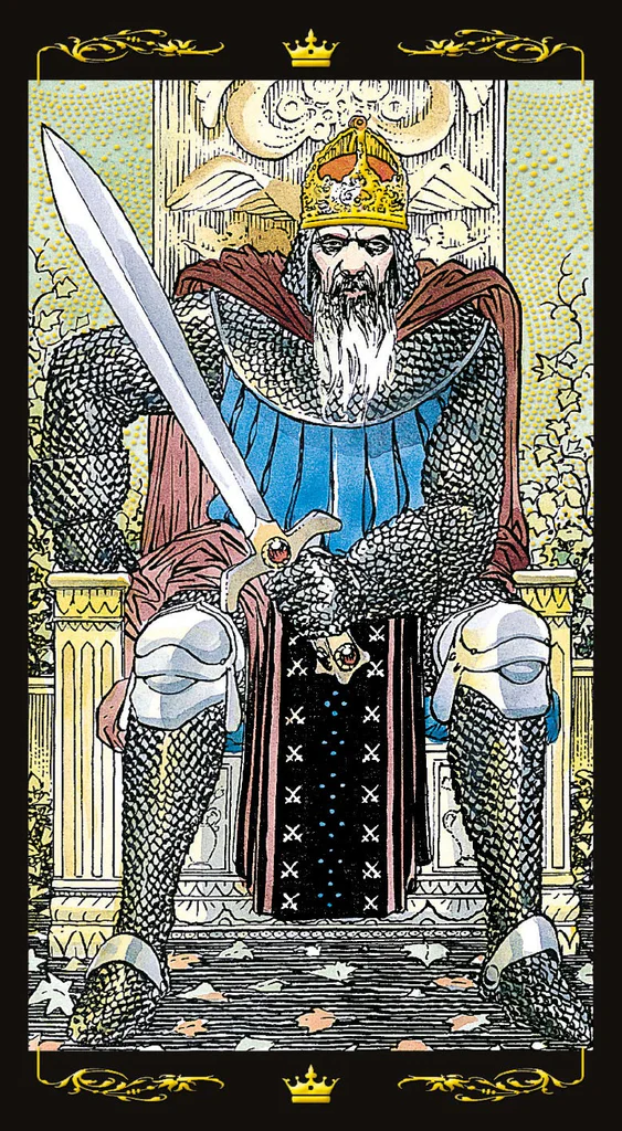 Golden Universal Tarot  (gold foil) - Image 2
