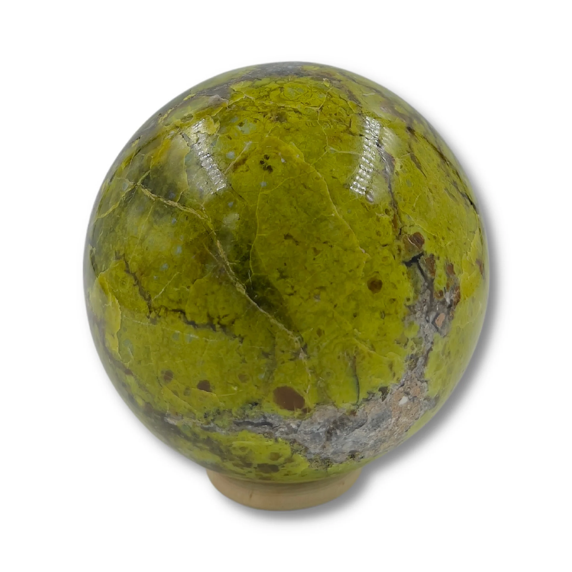 Groene Opaal Bol 3 - Image 3