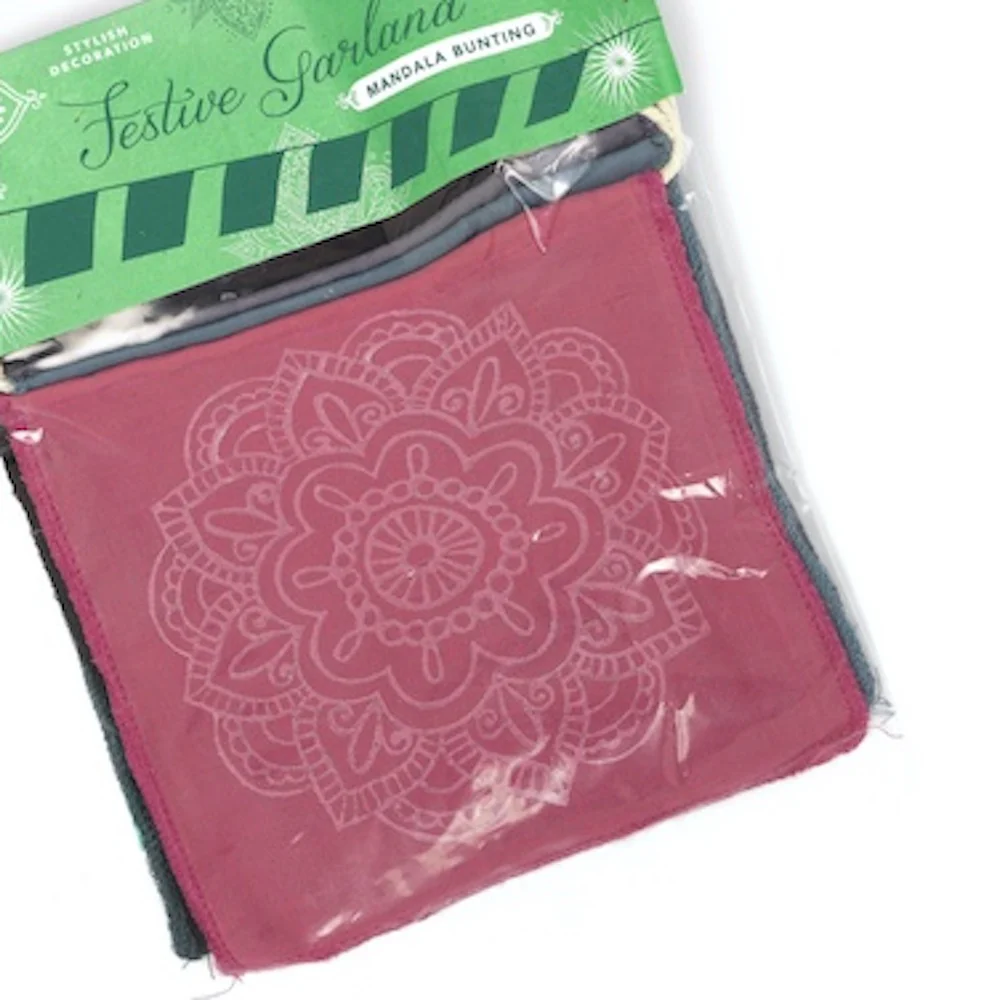 Handgemaakte vlaggenlijn mandala kleur - Image 3