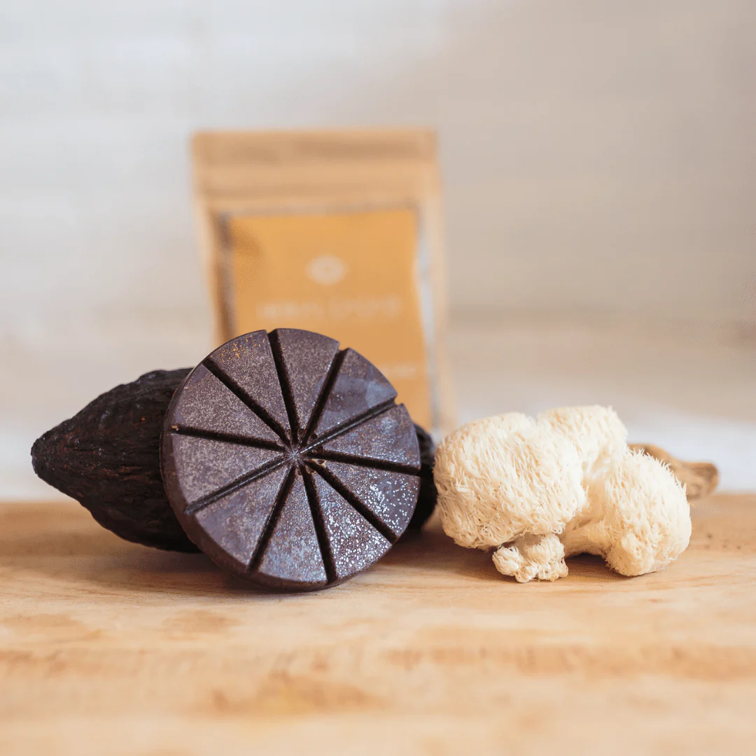 Herbal Cacao Lion's Mane & Cacao - Golden Focus - Image 3