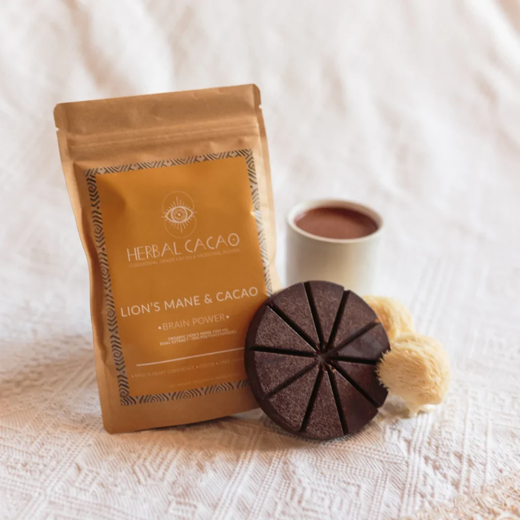 Herbal Cacao Lion's Mane & Cacao - Golden Focus - Image 4