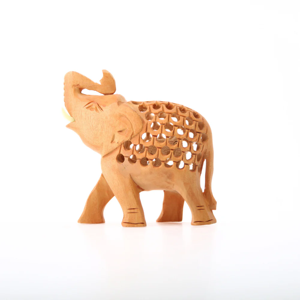 Houten olifant 10cm