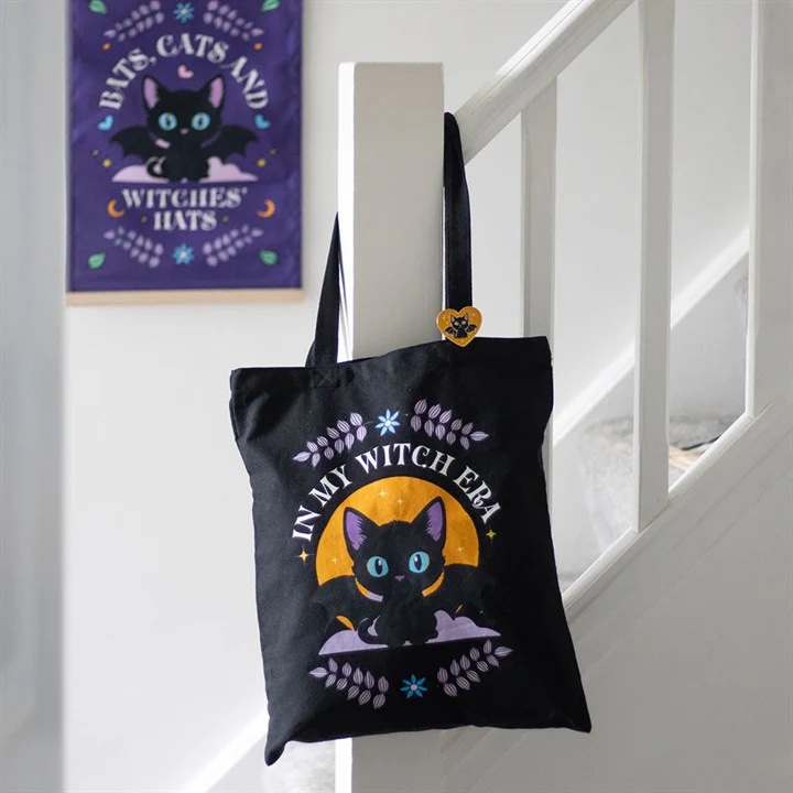 Tote Bag In My Witch Era Bat Cat - Image 2