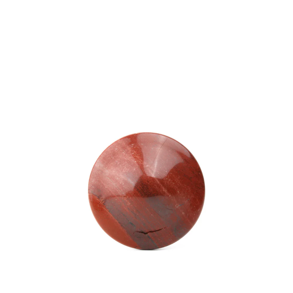 Jaspis Rood met Jade Ivory Paddenstoel - 5 - Image 2